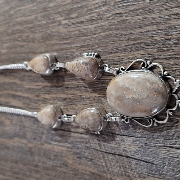 Artisan Ocean Jasper Necklace - Picture 1 of 5